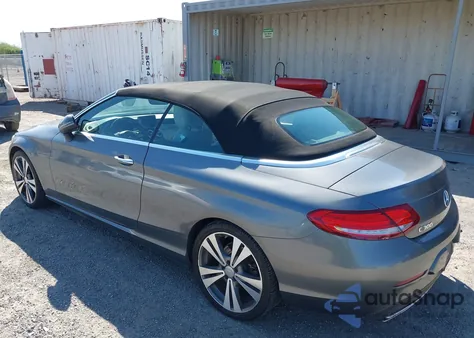 2017 Mercedes-Benz C 300 from USA, damaged, VIN WDDWK4JB3HF445133